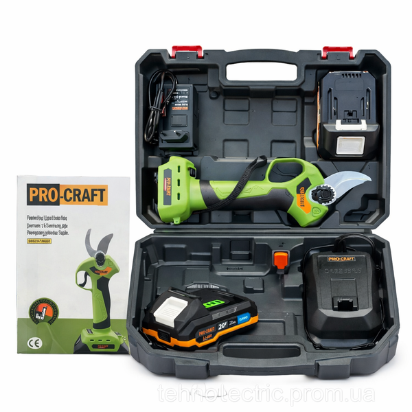 Секатор ProCraft ES28Li  1000-11 фото